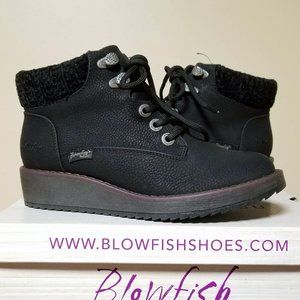 Blowfish Comet wedge bootie